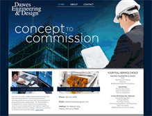 Tablet Screenshot of dawesengineer.com